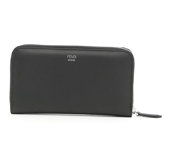 新作【フェンディスーパーコピー FENDI】BAG BUGS Zip Wallet Black 7022002